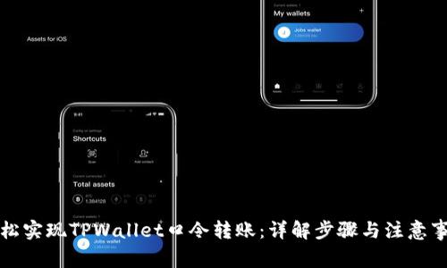 轻松实现TPWallet口令转账：详解步骤与注意事项